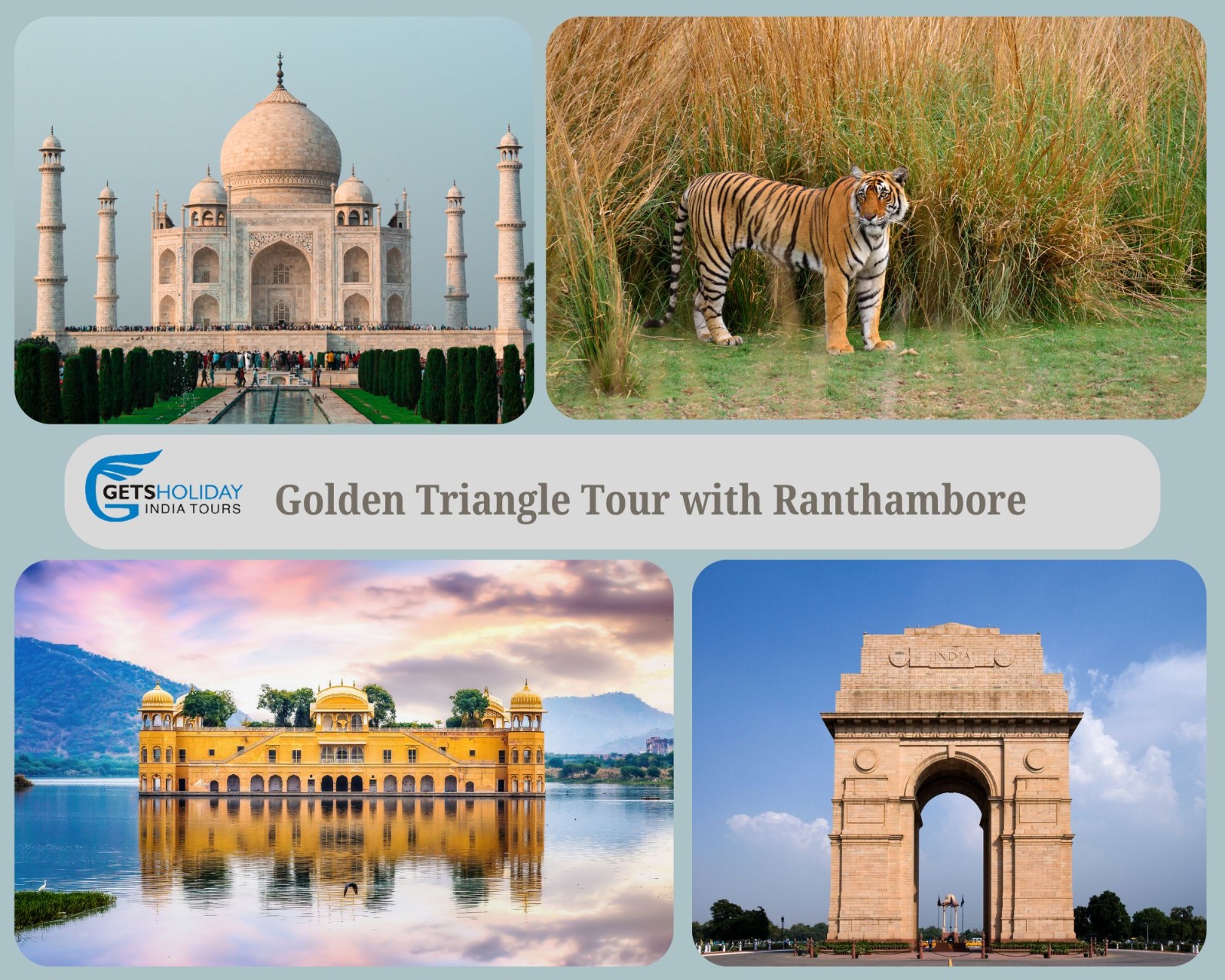 You are currently viewing Golden Triangle Tour with Ranthambore : How to Plan the Perfect Tour Step-by-Step Itinerary