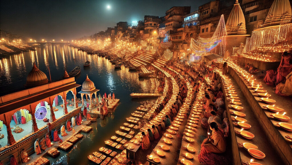 Varanasi in Diwali
